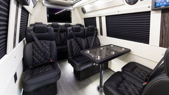 12 passenger sprinter van interior alpharetta