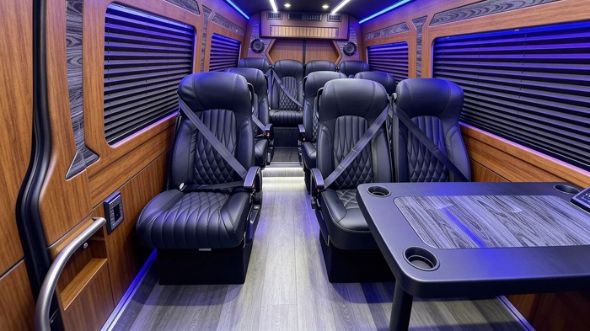 18 passenger sprinter van interior marietta