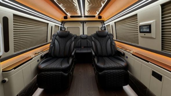 8 passenger sprinter van interior smyrna