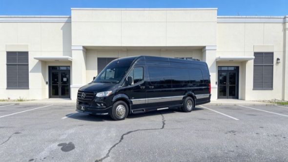 johns creek wedding sprinter van rental