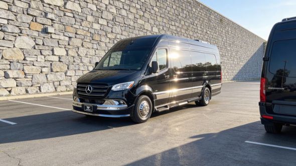 sandy springs wedding sprinter van rental