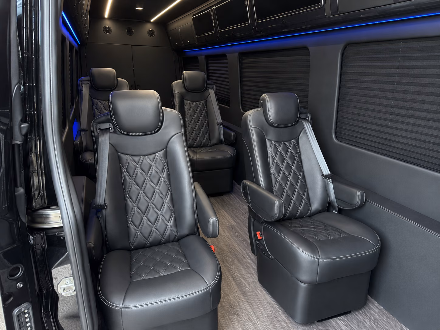 south fulton 10 passenger sprinter van inside