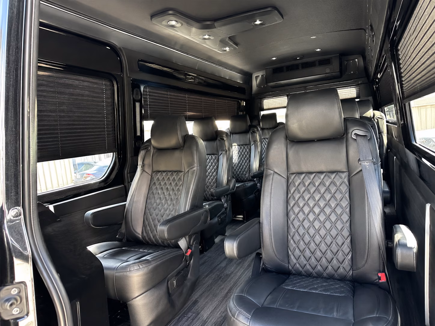 south fulton 10 passenger sprinter van interior
