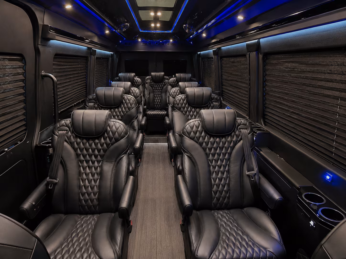 south fulton 12 passenger sprinter van inside