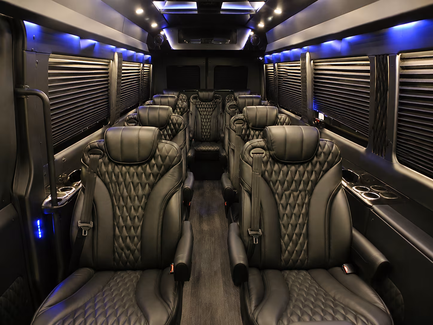 south fulton 12 passenger sprinter van interior