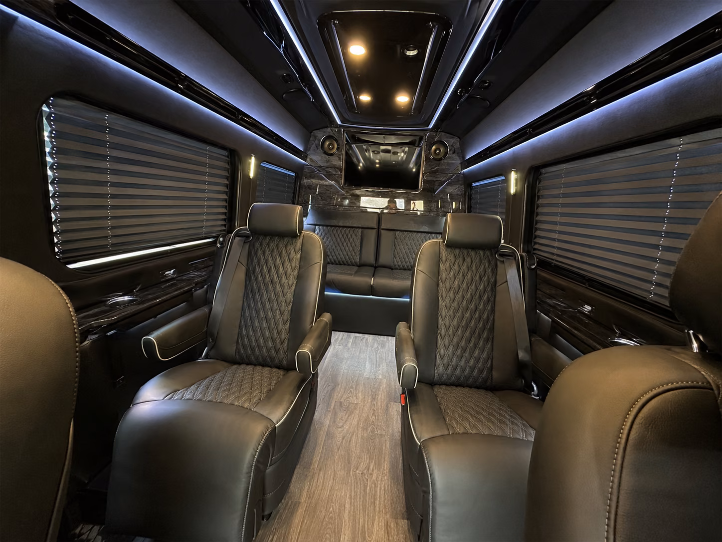 south fulton 15 passenger sprinter van inside