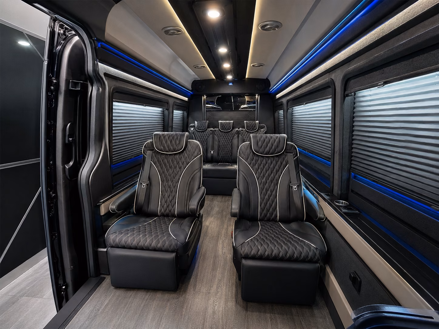 south fulton 8 passenger sprinter van inside