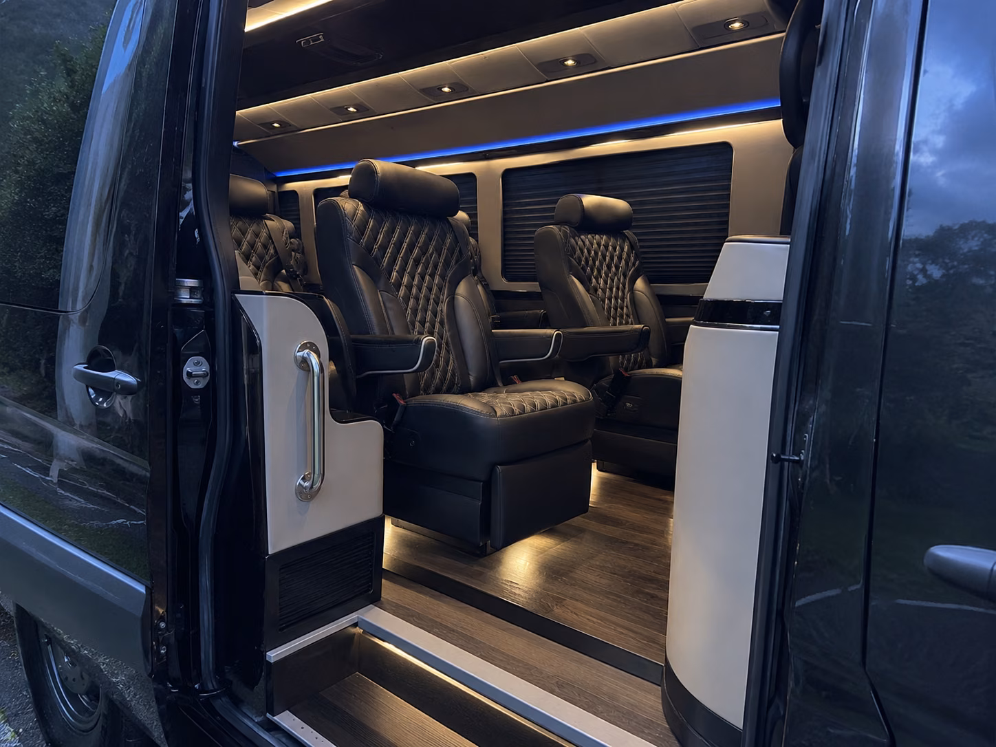 south fulton 8 passenger sprinter van interior