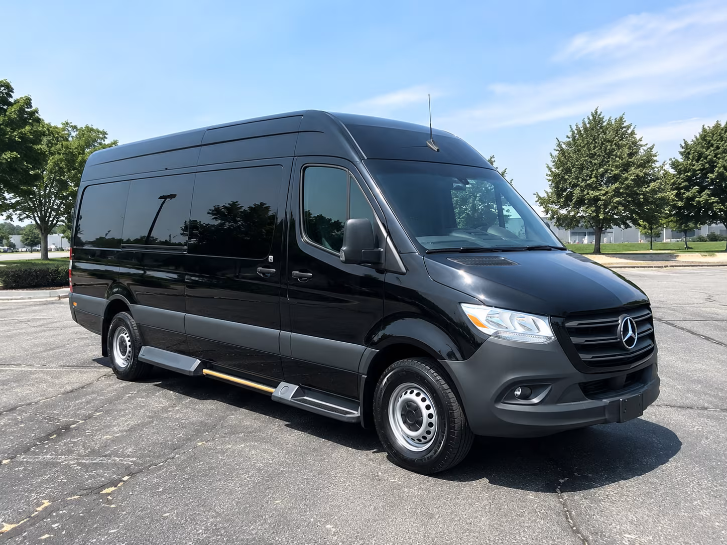 temporary sprinter van shuttles for office relocations construction projects and campus events in south fulton
